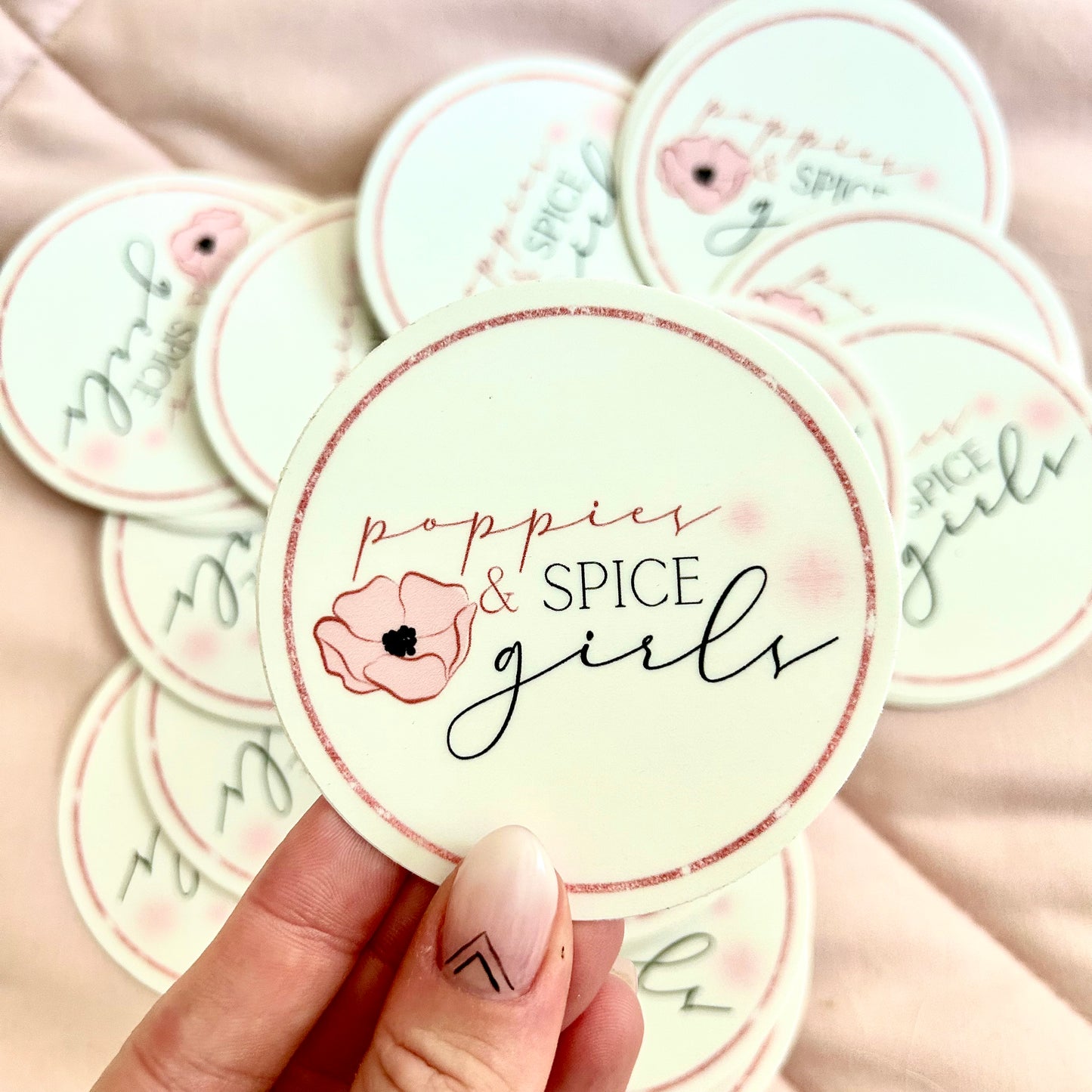 Poppies & Spice Girls Stickers