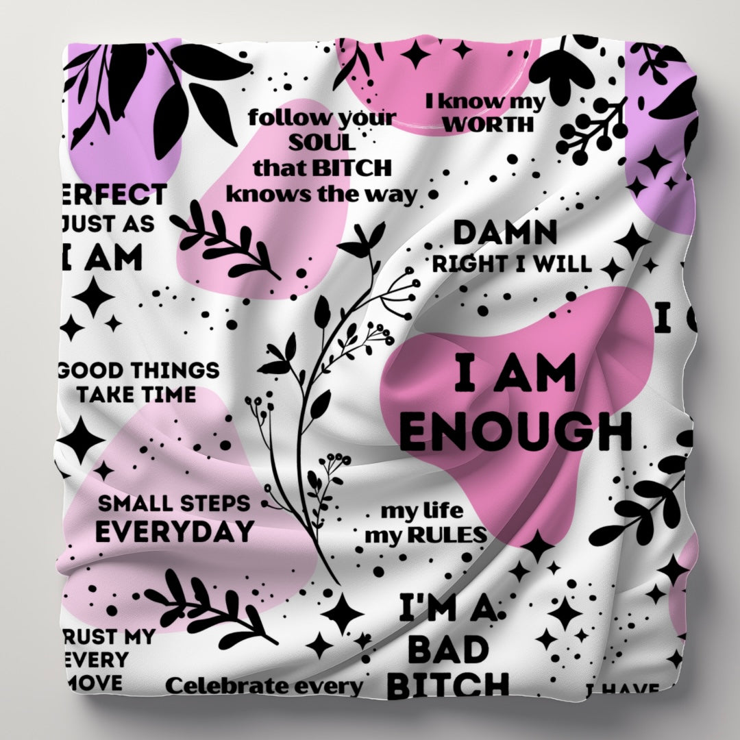 I Am Enough Blanket