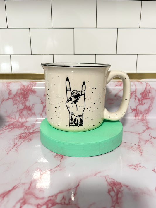 Girl Power - 13 oz camp mug