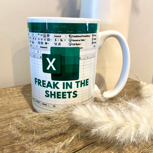 Freak In the Sheets Mug