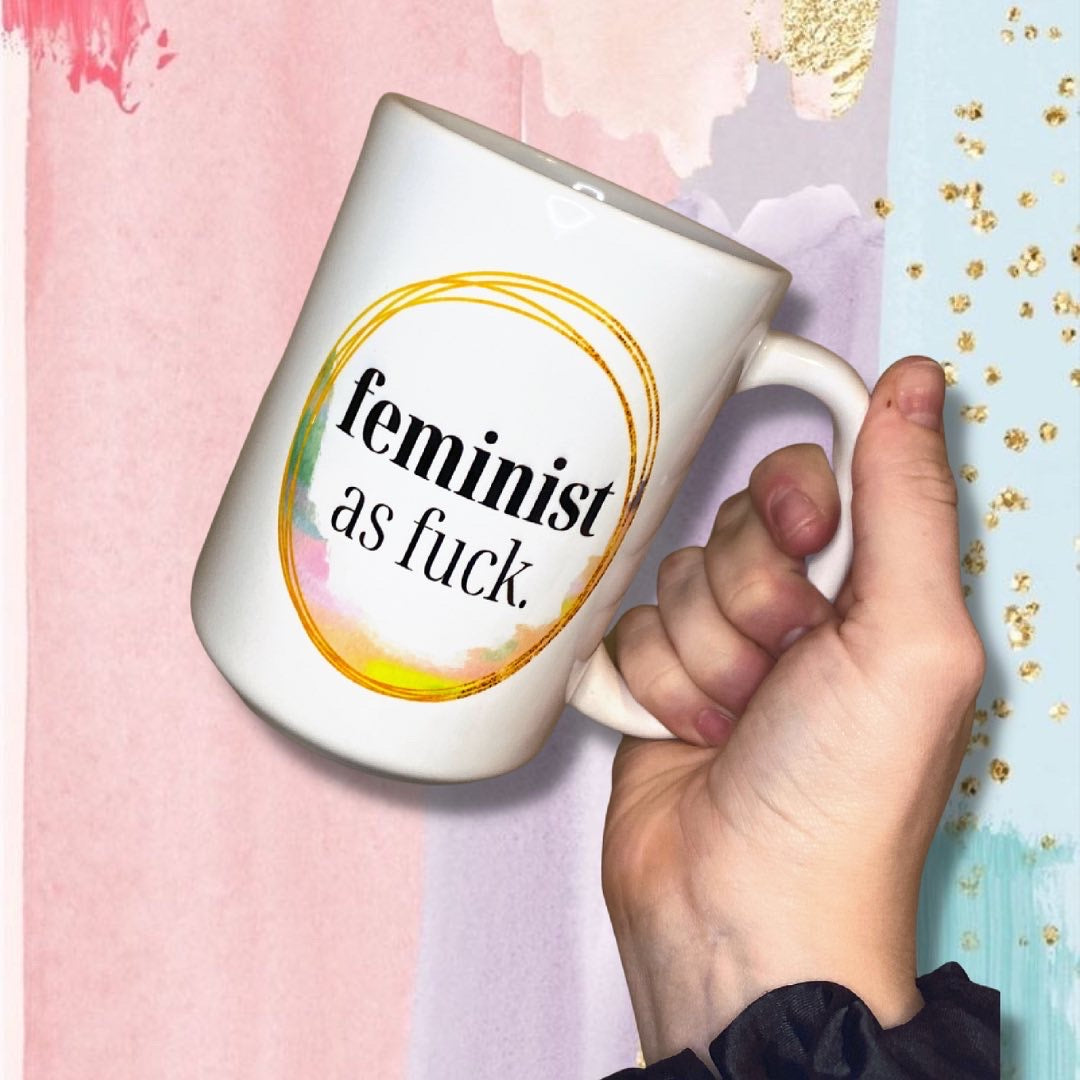 Feminist AF mug