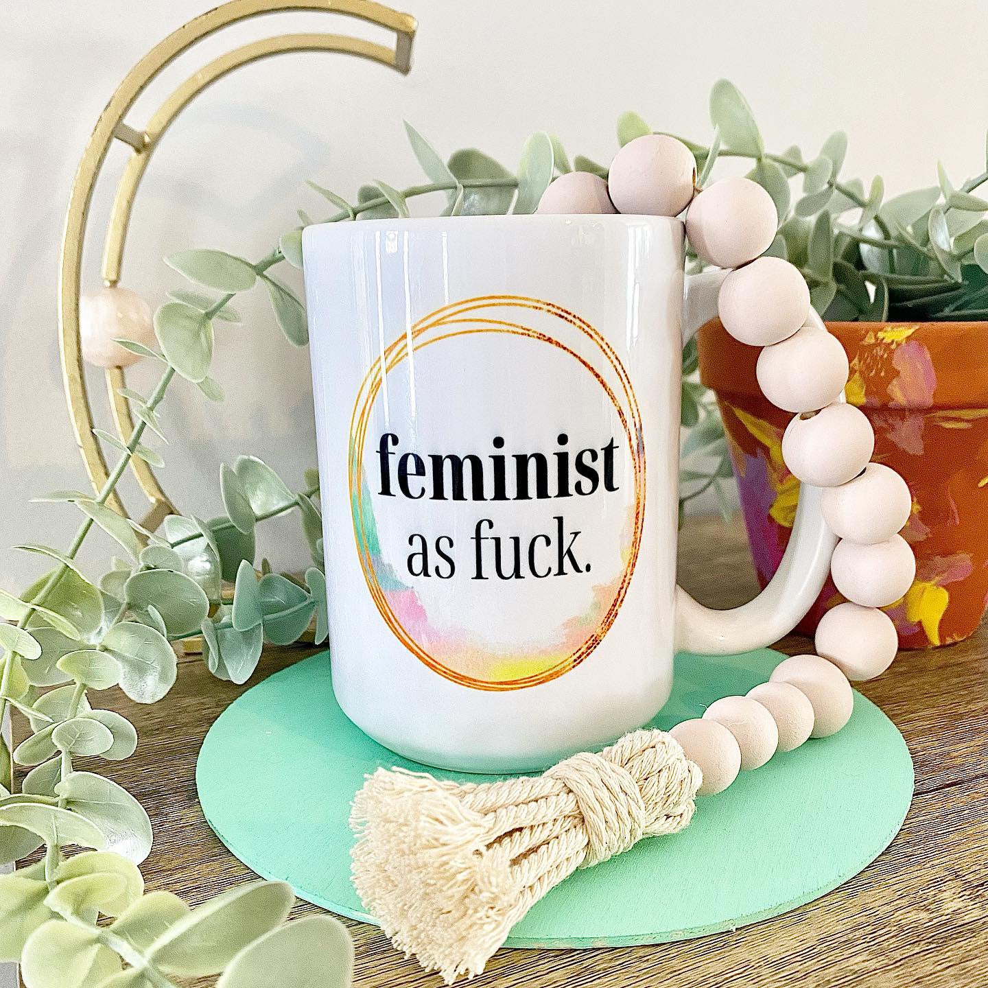 Feminist AF mug